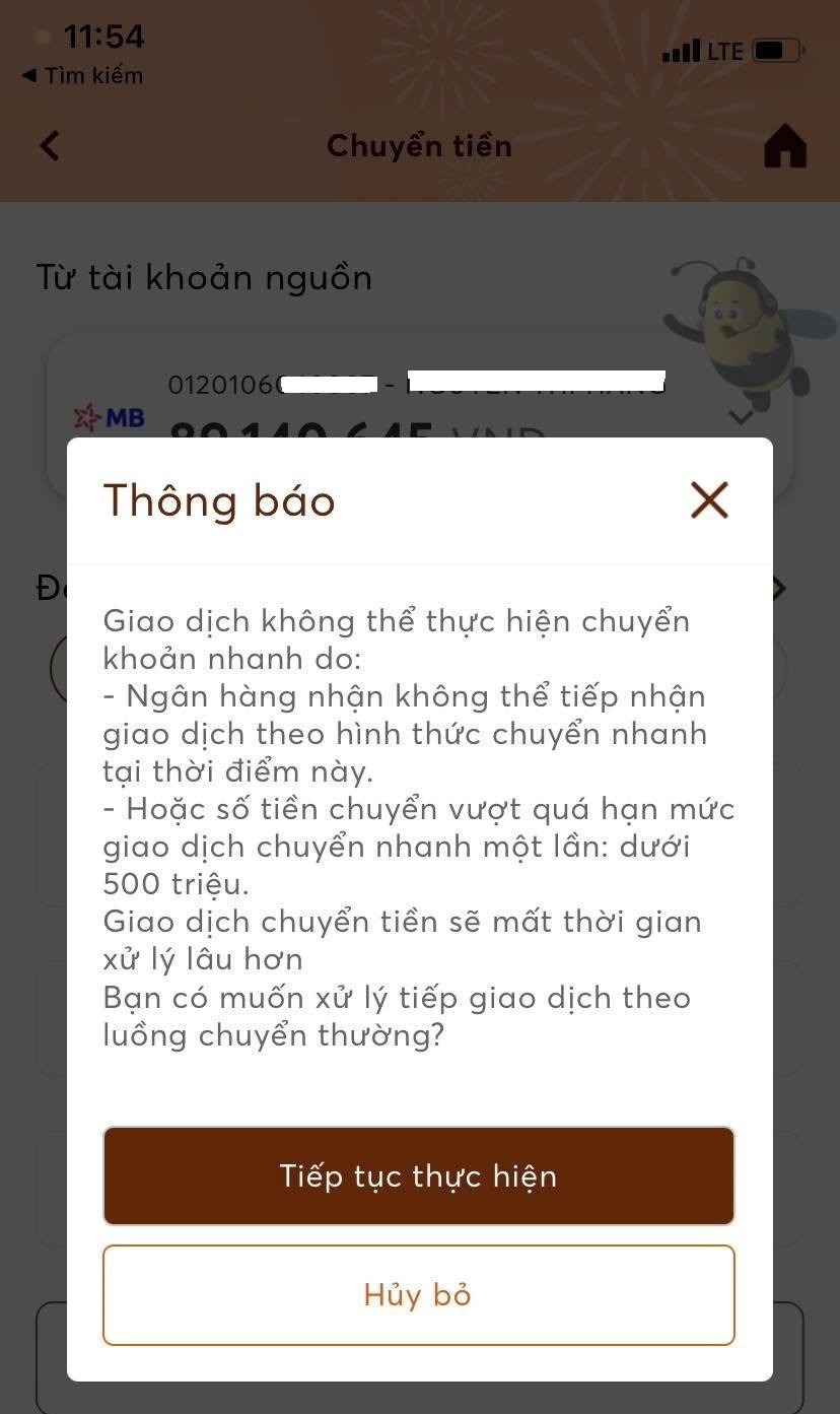 Sát Tết, loạt ngân hàng dính lỗi chuyển tiền online