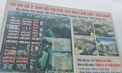 Tỉnh Thanh Hóa đề nghị thanh tra dự án Khu đô thị 70ha của Tập đoàn Sao Mai