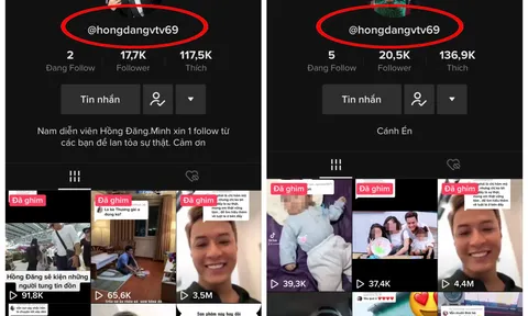 TikTok ‘Diễn viên Hồng Đăng’ có động thái mới sau khi thông báo anh về Việt Nam