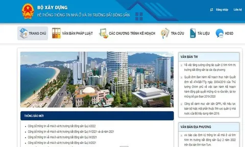 Từ ngày 15-8, phải nộp tiền khi sử dụng thông tin thị trường bất động sản