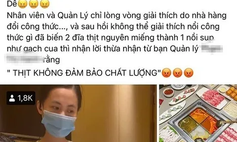 Lẩu Haidilao nổi tiếng bị tố thịt dê tươi nhúng tan như súp: Muốn sự việc chìm xuống!?