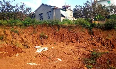 Thi công đường ĐT741 thiếu an toàn