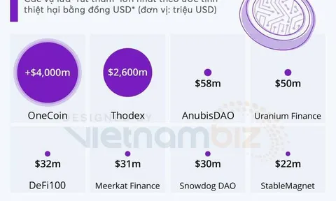 Những dự án lừa đảo tiền số 'cuỗm' đi nhiều tiền của các nhà đầu tư nhất
