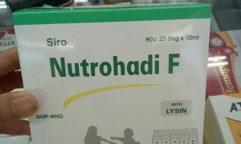 Vụ thu hồi Siro Nutrohadi F: Sản phẩm trên thị trường Hà Tĩnh liệu có đảm bảo chất lượng?