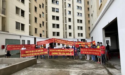 Bê bối tại DA Nhà ở xã hội D’gold: Chủ đầu tư triền miên hứa, người mua nhà khốn cùng liều vào ở tại công trình xây dở