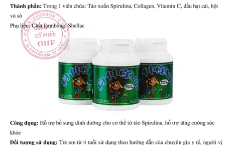 Hệ thống JAPANSHOP.VN quảng cáo TPCN như thuốc trị bệnh
