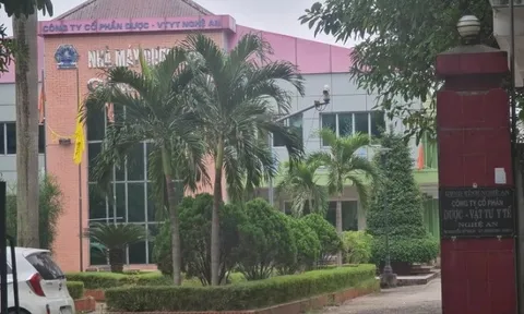 Nghệ An: Công ty CP Dược - VTYT sản xuất thuốc khi giấy lưu hành đã hết hiệu lực