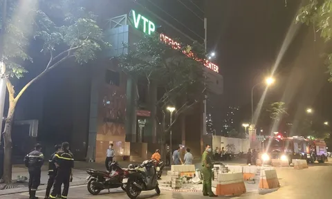 Công an TP.HCM nói lý do cháy tại tòa nhà Vạn Thịnh Phát