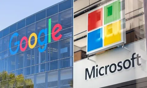 Cổ phiếu Google, Microsoft sụt giảm sau công bố báo cáo kinh doanh mới nhất