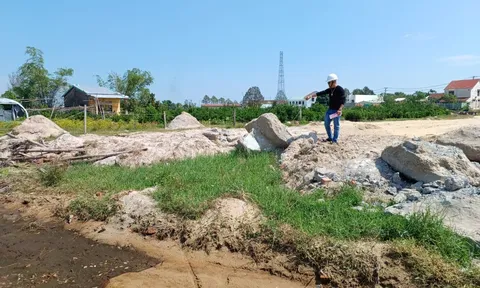 Công ty CP Tập đoàn Hoàng Gia Hội An ngang nhiên san ủi đất của người dân để lấy mặt bằng