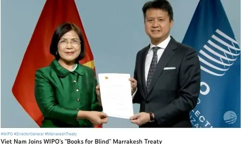 Việt Nam chính thức gia nhập Hiệp ước Marrakesh