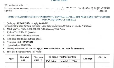 Cô giáo tố bị quỹ Vietinbank lừa mua hàng chục tỷ đồng trái phiếu