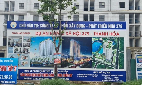 Thanh Hóa: Đình chỉ hoạt động chung cư Công ty cổ phần xây dựng – phát triển nhà 379