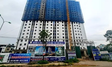 Nhà ở xã hội ở Thanh Hóa chưa nghiệm thu đã cho dân vào ở