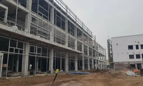 Hưng Yên: Chưa được cấp phép, nhà máy lắp ráp ô tô 6,7 ha đã xây gần xong