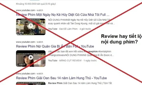 Mạnh tay với hành vi review phim