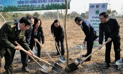 Dự án trồng cây hướng đến Net Zero Carbon của Vinamilk và Bộ Tài nguyên và Môi trường chính thức khởi động tại Hà Nội