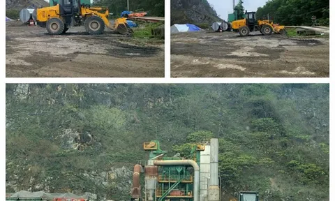 Trạm trộn bê tông nhựa không phép: Phớt lờ yêu cầu tháo dỡ