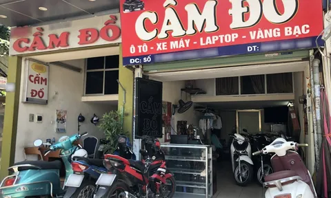 Lãi suất cầm đồ gấp năm lần so với cho vay nặng lãi