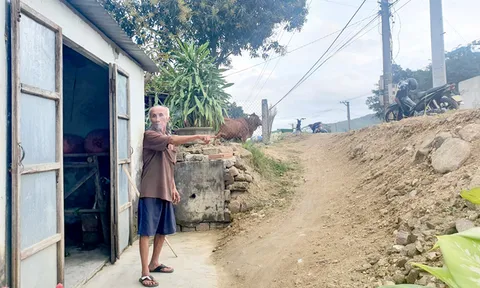 Cải tạo Quốc lộ 19 (Bình Định): Người dân khốn khổ vì mặt đường cao hơn nhà 1,2 - 4m