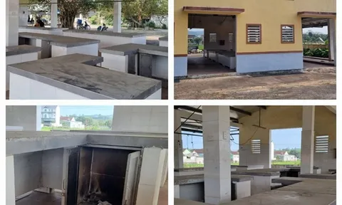 Công trình chợ tiền tỷ, xây xong rồi... bỏ hoang