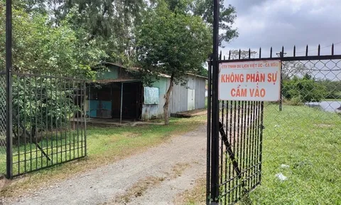 CÀ MAU: Dự án điểm du lịch 80 tỷ đồng khởi công xong… để đó?