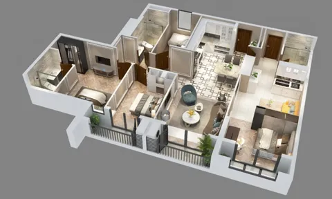 Căn hộ ‘dual - key’- xu hướng mới tại các chung cư cao cấp