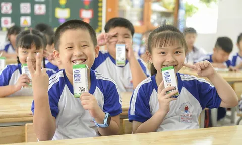 24 quận, huyện TP HCM triển khai Sữa học đường