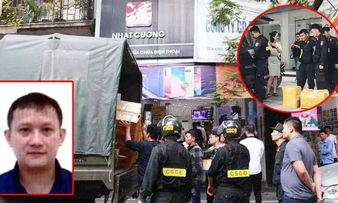 Công ty Nhật Cường tập kết hàng nghìn điện thoại lậu ở cảng Nội Bài