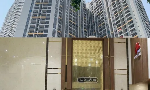 Cư dân The Pegasuite căng băng rôn tố cáo chủ đầu tư Phương Việt Invest