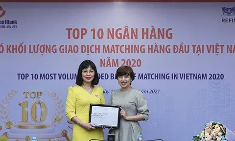 LienVietPostBank lọt Top 10 Ngân hàng có giao dịch ngoại hối lớn nhất Việt Nam 2020