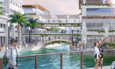 Triển khai đại trung tâm thương mại trên mặt nước đầu tiên của Việt Nam