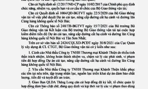 ACV mở gói thầu mới: Doanh nghiệp vừa bị Bộ GTVT cảnh cáo ‘đấu thầu một mình’?