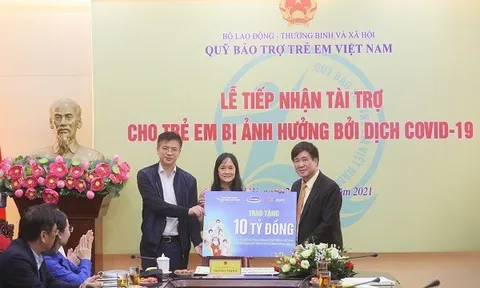 Vinamilk hỗ trợ 10 tỷ đồng và 1 triệu ly sữa chăm sóc trẻ em có hoàn cảnh khó khăn do Covid-19