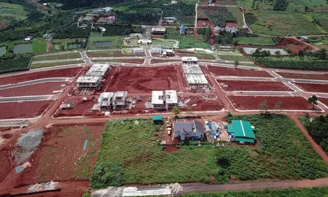 Loạt dự án ở 'thủ phủ chè' Bảo Lộc vẫn thi công dù đang bị điều tra