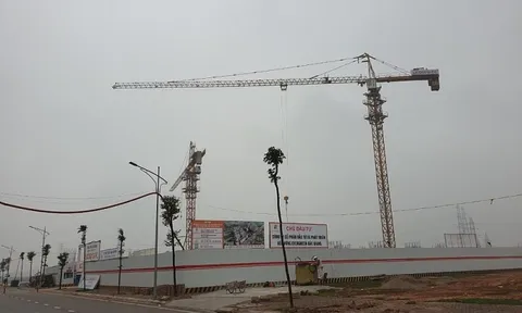 Dự án nhà ở xã hội Evergreen Bắc Giang: Chưa xong móng đã mở bán rầm rộ