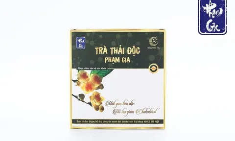 Trà thải độc Phạm Gia: Chỉ là thực phẩm BVSK vẫn 'nổ' công dụng như thuốc trị bệnh