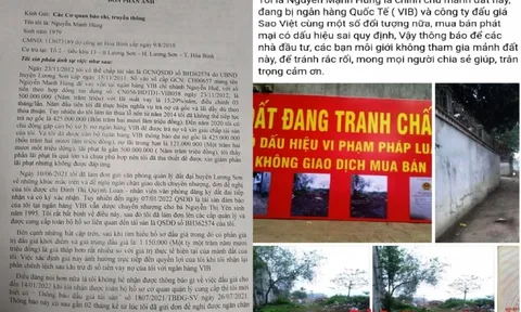 (Bài 2)Lương sơn - Hòa Bình: Bất thường việc trúng đấu giá với mức giá thấp hơn giá khởi điểm
