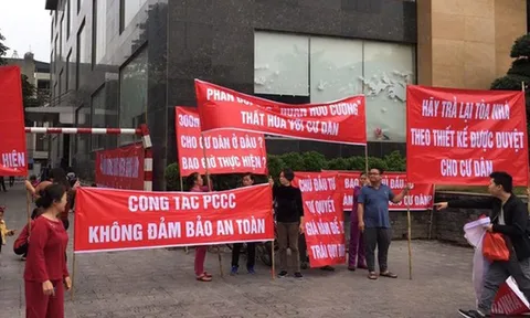 Loạt chủ đầu tư bị "tuýt còi" do sai phạm phí bảo trì chung cư