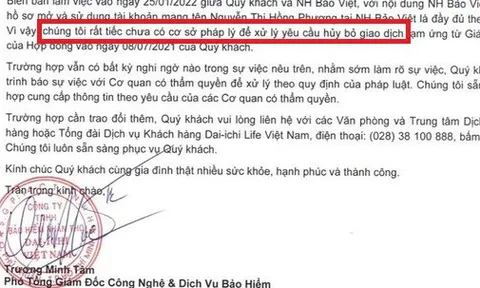 Khách hàng tố bị nhân viên bảo hiểm giả chữ ký rút 100 triệu: Tôi phải xin xỏ để được gặp!