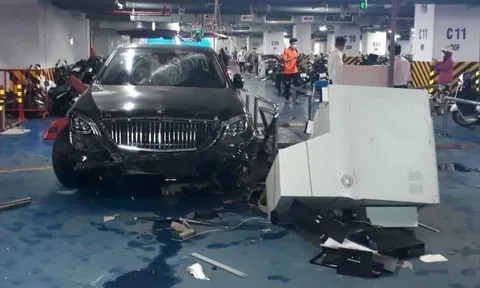 Nghi vấn 'bảo vệ nhận lỗi thay' vụ Maybach tông loạt xe máy trong hầm