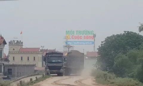 Đông Anh (Hà Nội) – Bài 1: Người dân bức xúc vì dàn xe quá tải chở cát từ công ty Minh Đạt tiềm ẩn tai nạn giao thông, gây ô nhiễm môi trường