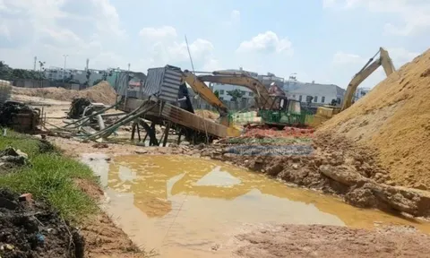 Tp. Thủ Đức (TP. Hồ Chí Minh) – Bài 1: Người dân “kêu cứu” vì bãi cát Công ty Huy Hoàng hoạt động trái phép, gây ô nhiễm môi trường