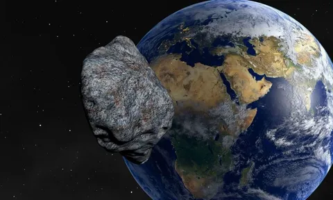 Hai tiểu hành tinh khổng lồ sắp đi ngang qua Trái Đất với tốc độ cao