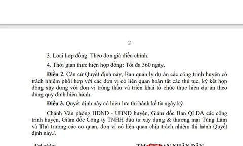 Điện Biên: Công ty Tùng Lâm có nâng khống hồ sơ năng lực để trúng thầu?