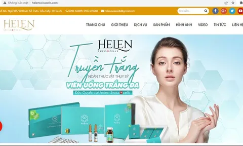 Viện thẩm mỹ Helen Swiss Cells: Quảng cáo dịch vụ tiêm, truyền trắng khi chưa được cấp phép