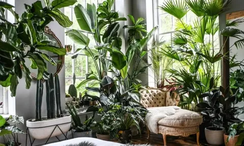 Hai vị trí đặt cây cảnh tưởng là đẹp nhưng lại không tốt cho gia đình