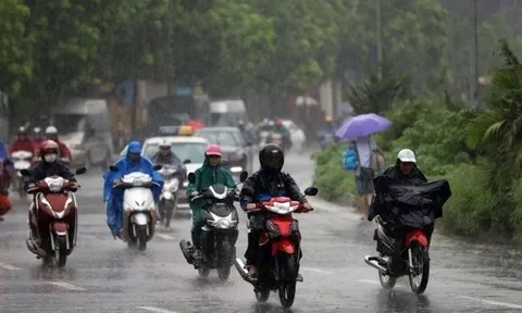 Thời tiết ngày 6/8: Bắc Bộ có mưa to