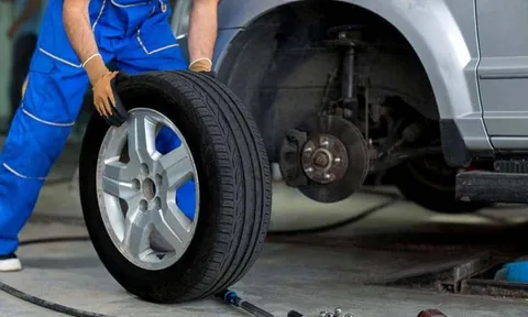Quy định về thay lốp xe ô tô