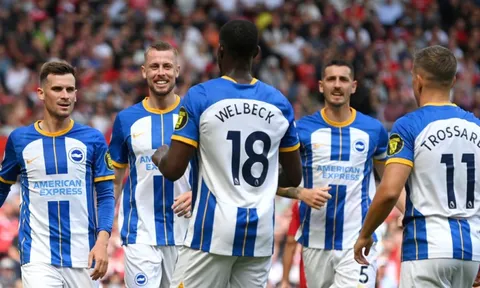 Công cùn, thủ kém, M.U bị Brighton “hạ đo ván” ngay tại sân Old Trafford